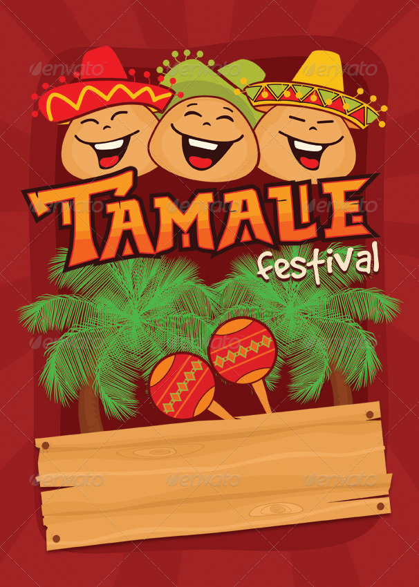 Tamale Festival Flyer Template Print Templates Graphicriver